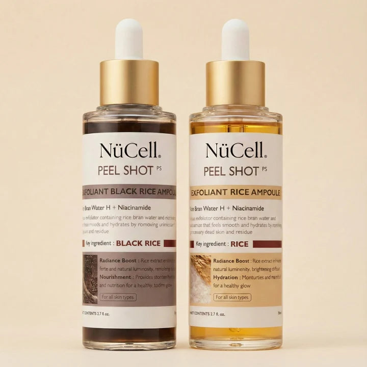 Dr Melaxin Peel Shot Glow Rice Ampoule Duo™