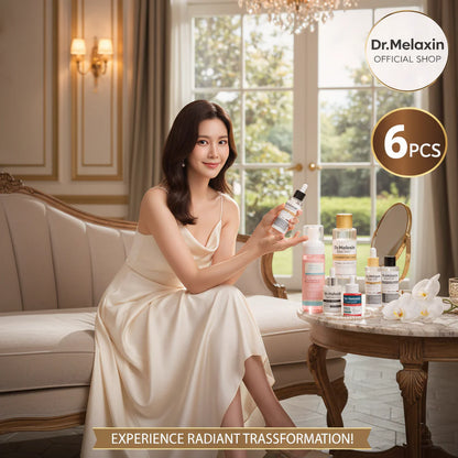 Dr. Melaxin™ Glass Skincare set (6-Pc Set)