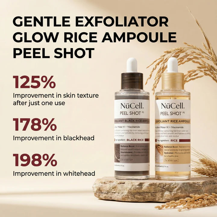 Dr Melaxin Peel Shot Glow Rice Ampoule Duo™