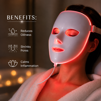 LumiGlow™ LED Face Therapy Mask