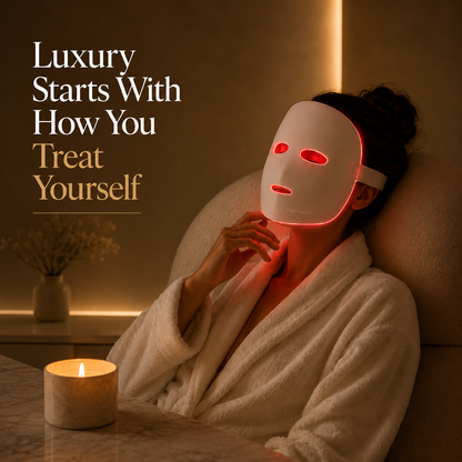 LumiGlow™ LED Face Therapy Mask