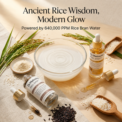 Dr Melaxin™ Peel Shot Glow Rice Ampoule Duo