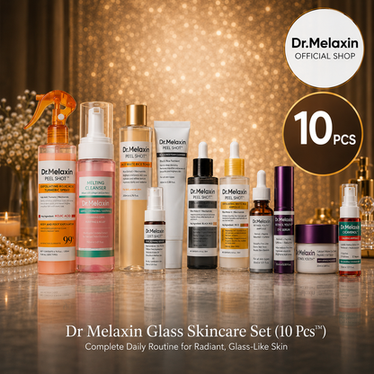 Dr. Melaxin™ Glass Skin Complete Set | 10-Piece Routine