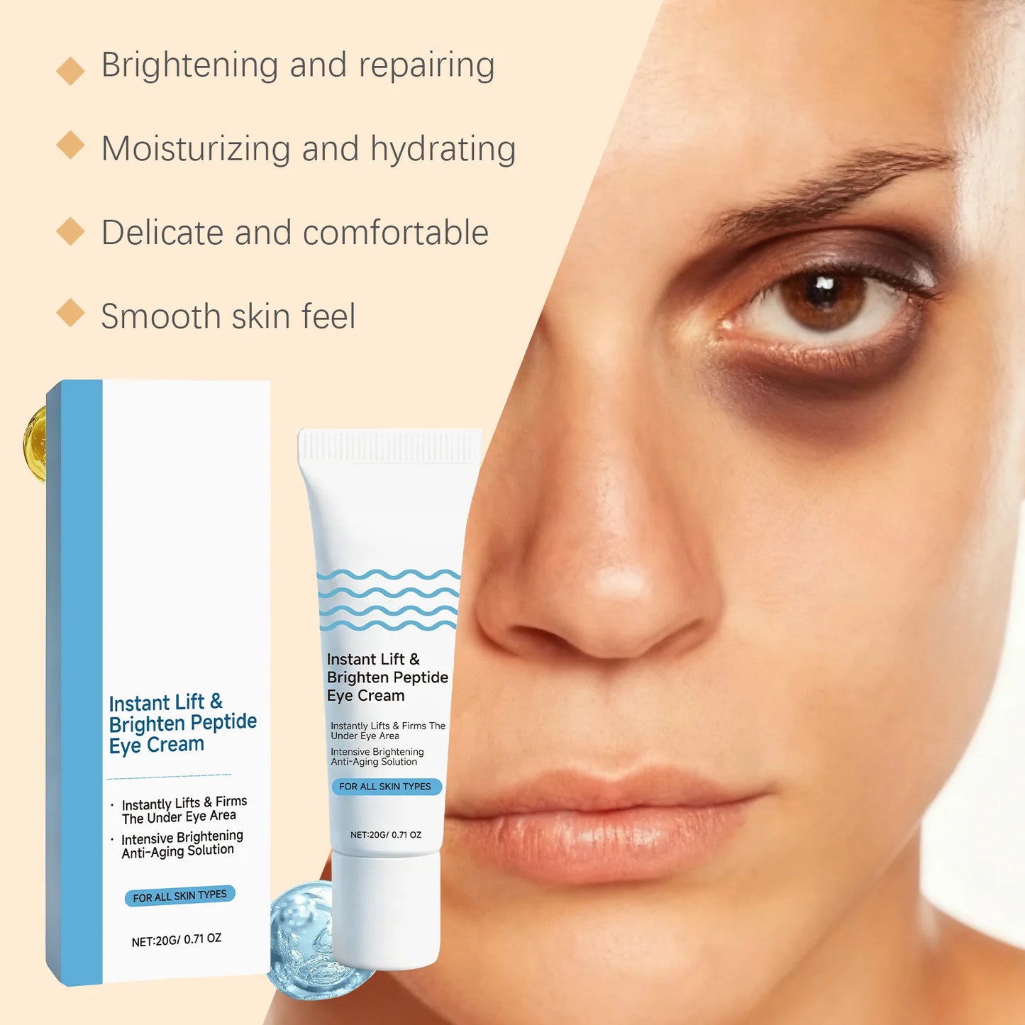 Instant Lift & Brighten Peptide Eye Cream™