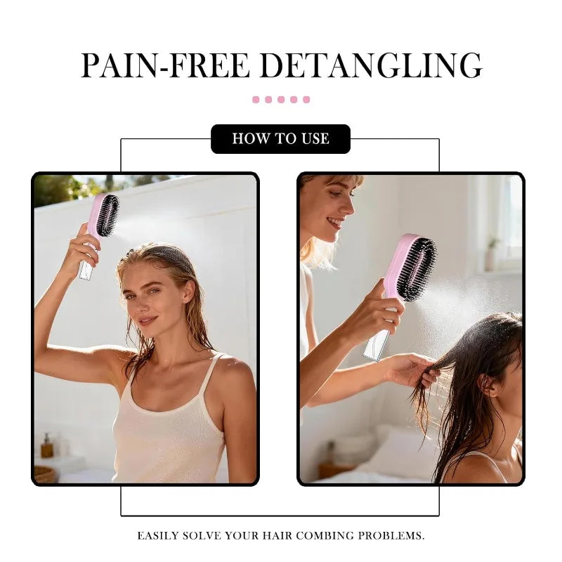 Hydra-Mist Detangling Brush™