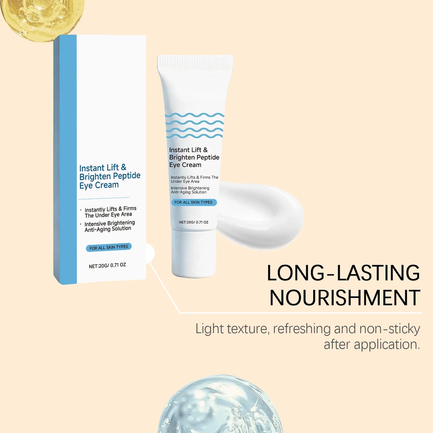 Instant Lift & Brighten Peptide Eye Cream™