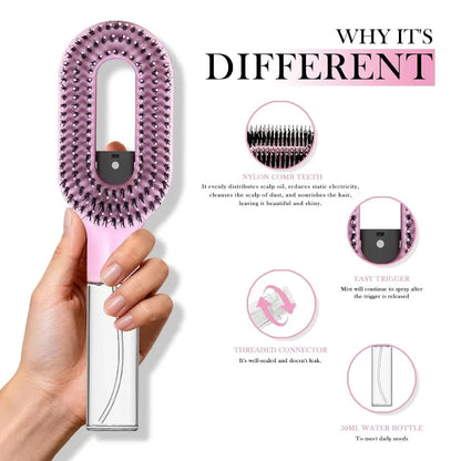 Hydra-Mist Detangling Brush™