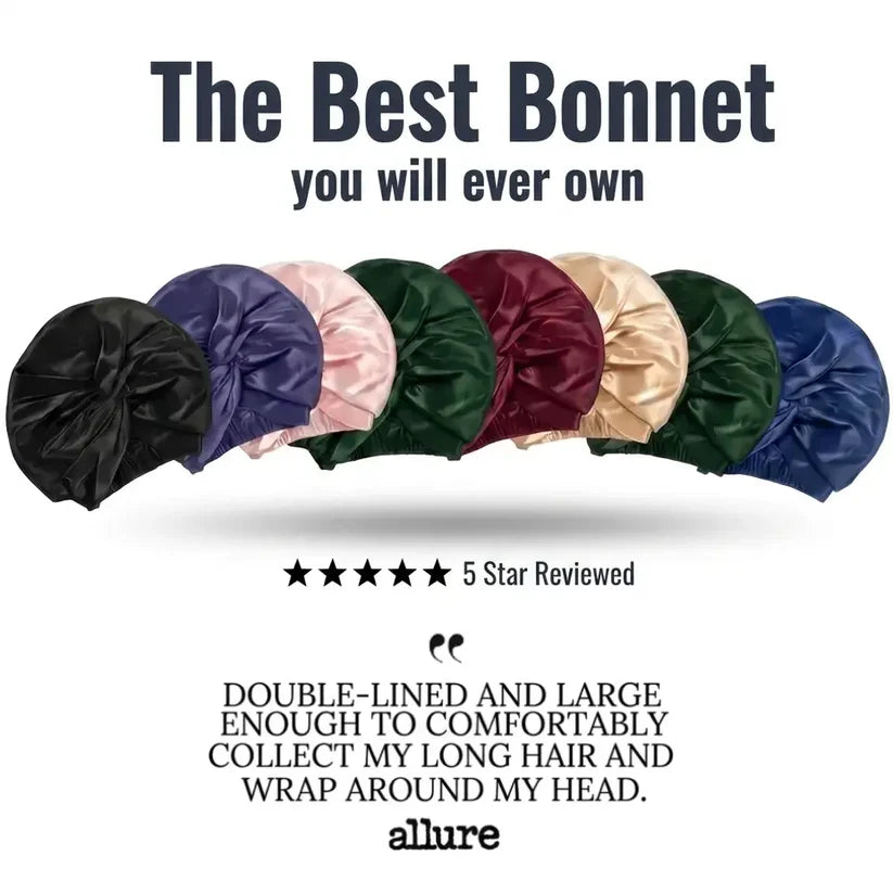 MulberryGlow™ Sleep Bonnet