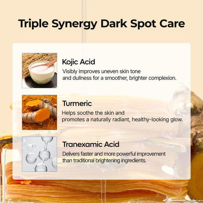 Dr.Melaxin Kojic Acid Turmeric Face & Body Care Set (4 Pcs)