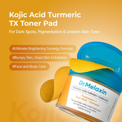 Dr.Melaxin Kojic Acid Turmeric Face & Body Care Set (4 Pcs)