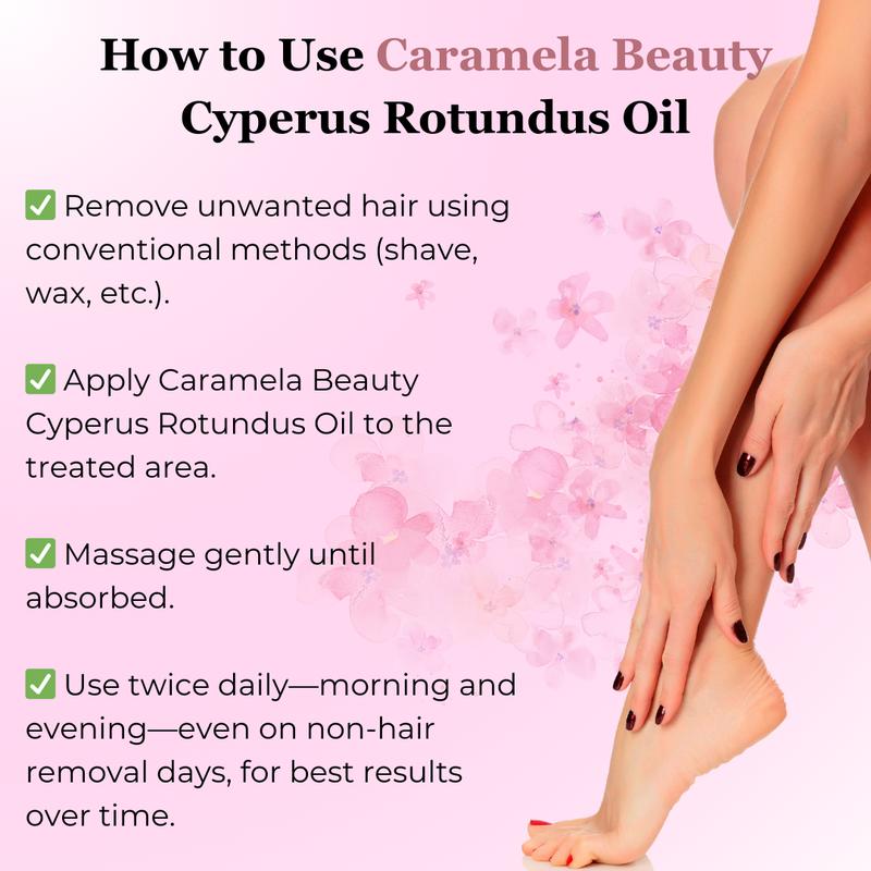 Cyperus Rotundus Hair Inhibitor Oil™