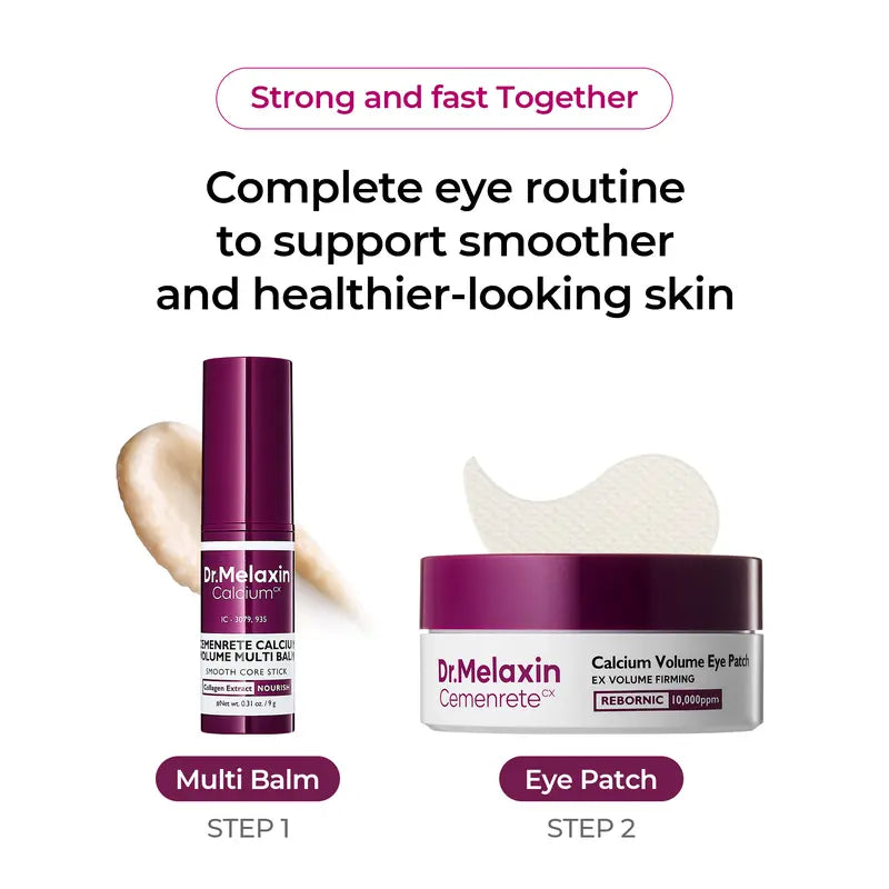 Dr. Melaxin™ Skin Set (2-PC) (Calcium Multi Balm + Eye Patch)