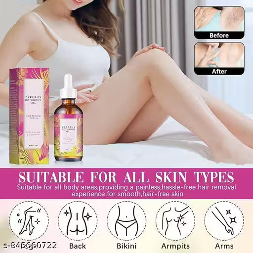 Cyperus Rotundus Hair Inhibitor Oil™
